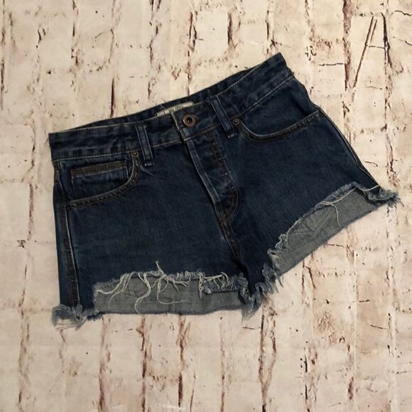 Free People High rise denim cutoffs - Picture 1 of 5